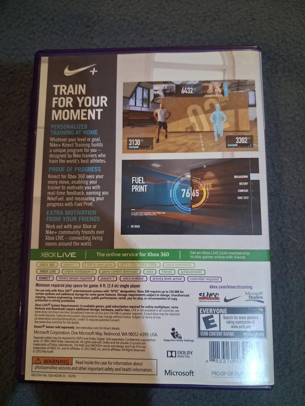 Nike Kinect Training for Xbox 360
